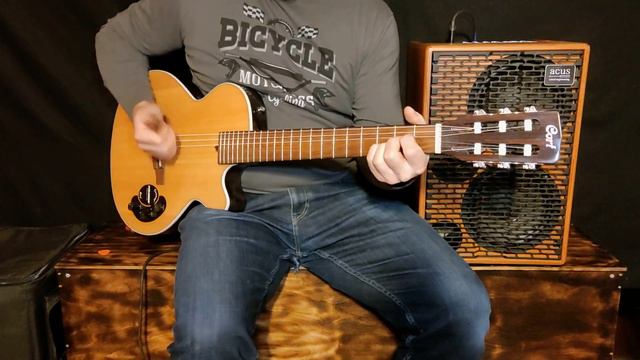 Cort Sunset NY - Acus One Forstrings  - classical guitar  acoustic amplifier - Obszar Dźwięku