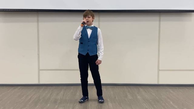 Песня «Моя Москва». Исполняет: Яловой Кирилл