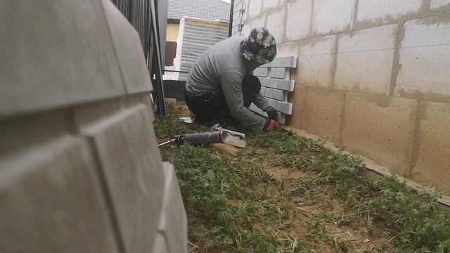 Кирпичная кладка, термопанель монтаж!