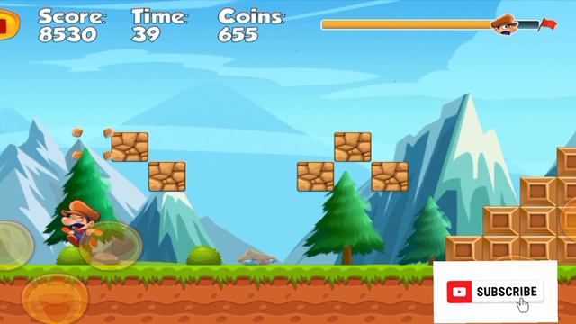 Super Bino go the passage lvl 11 - 12 | Nintendo switch smartphone game | Adventure on the plains