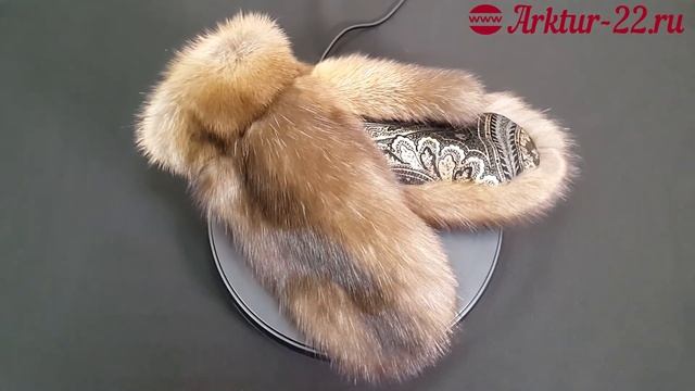 Варежки из меха соболя 28