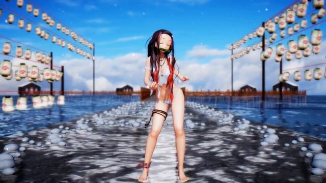 MMD танец Nezuko.mp4