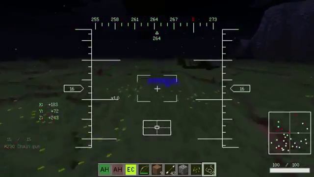 Боевые Вертолеты! Обзор Мода Minecraft! Combat Helicopters! №67