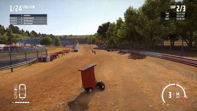 Honeypot AI SET Wreckfest Gameplay Video