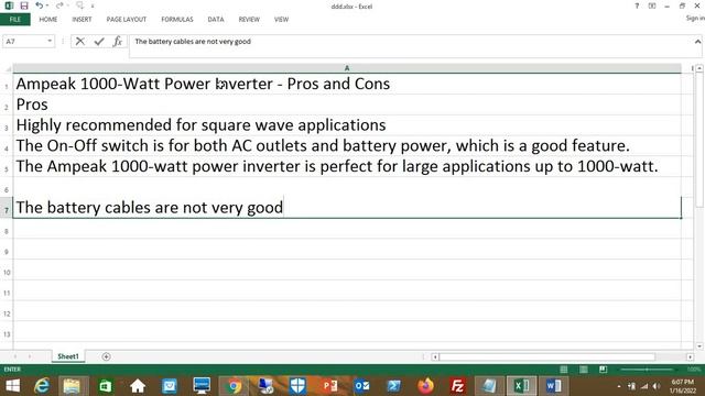 Ampeak 1000 Watts Power Inverter   Pros And Cons