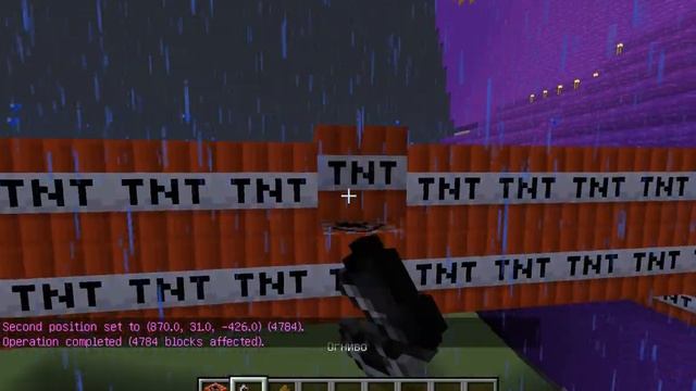 Minecraft - Взрыв Самолёта #1