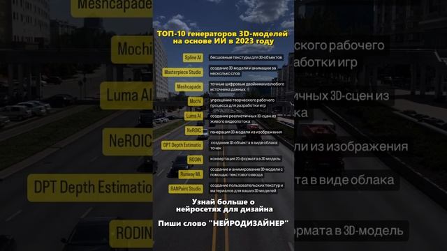 ТОП-10 генераторов 3D-моделей на основе ИИ в 2023 году. Забирай ГАЙД 