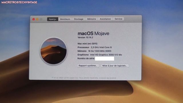 Apple Mac Mini Core I5 à 2.3Ghz Double Cœur De 2011 - Une Petite Bombe à Moins De 150€ !