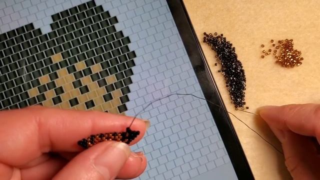 Aretes De Flor En Delicas 1/2