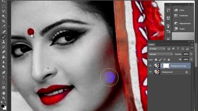 Photoshop One Colour Effect