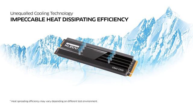 KLEVV CRAS C930 M.2 PCIe 4.0 SSD – Get Ahead Of The Curve (featuring Flat-fin Designed Heatsink)