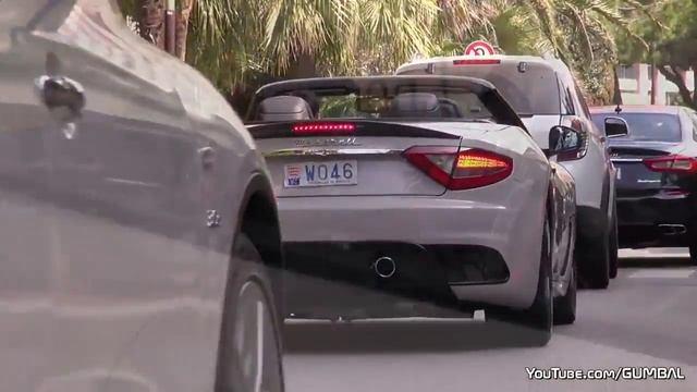 Maserati GranCabrio - Запуск двигателя и его звук!