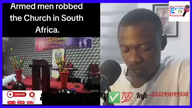 Tèàrsfl0w As Aŕm r0bbers Attàçk Church of Pentecost durring Church Service Afia Schwar React??