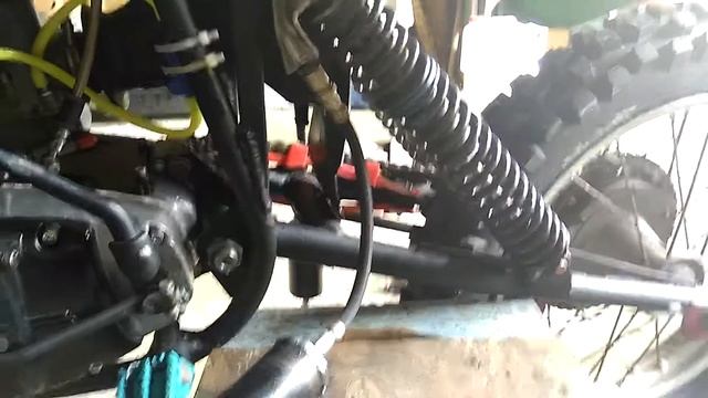 Чезет 500 амортизаторы часть3