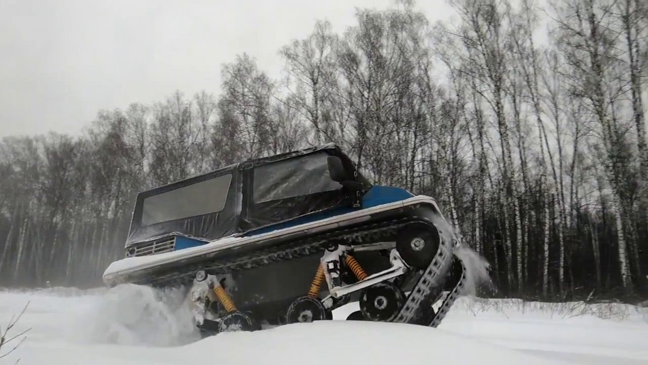 TERRANICA Dreamtrack на снегу