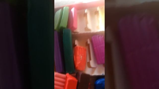 Пластилин мультики 30 цветов. Обзор