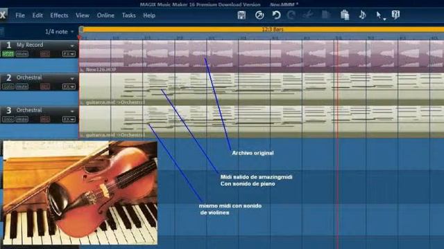 - Piano Y Violin