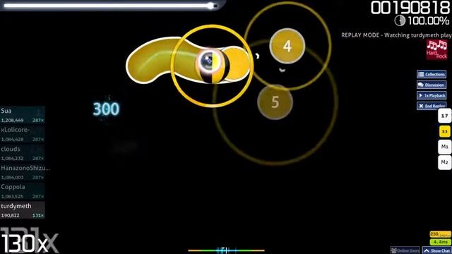 Osu! - ZAQ - Seven Doors [Regraz's Normal] - HR FC SS