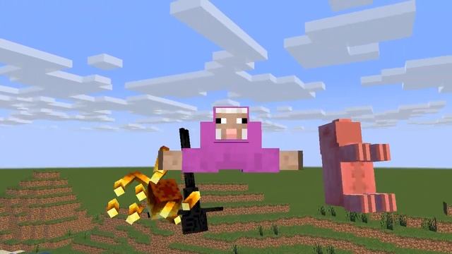 Самый сломанный майнкрафт (анимация)