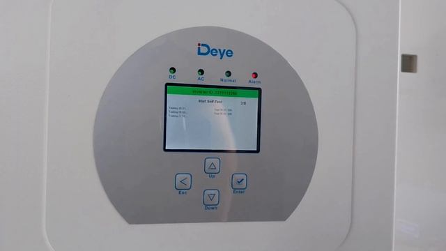 CEI-21 TEST V-TAC X DEYE HYBRID SOLAR INVERTER
