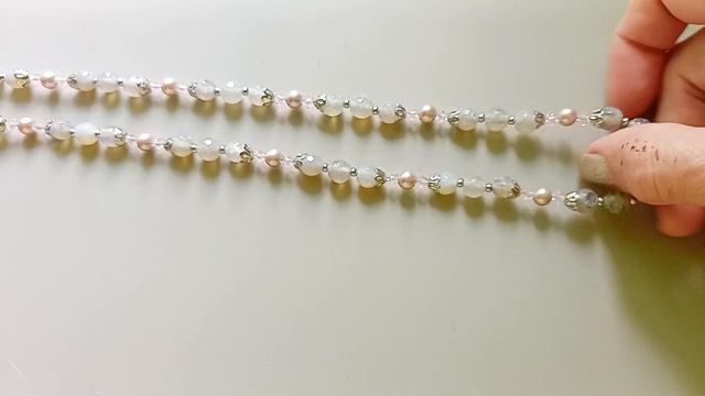 #авторскаяработа #колье #Сломанная фурнитура Люкс идёт в дело.