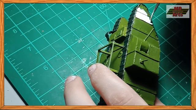 WW1 Tank Stuck In No Man's Land || 1/72 Scale || DIY How To Build