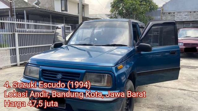 DAFTAR HARGA MOBIL BEKAS MURAH, SUZUKI ESCUDO DI BULAN SEPTEMBER 2022