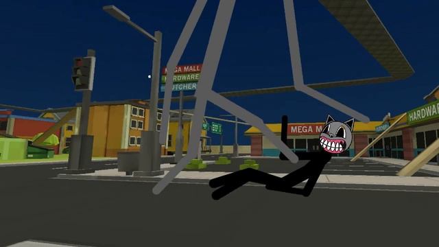 сиреноголовый приманил песней картун кэта в чикен ган и пожалел об этом