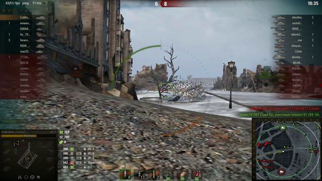 КАК ВЫЖИВАЕТ ИС-3 В ОКРУЖЕНИИ