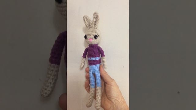 Зайчик символ года 2023г.  26 см.