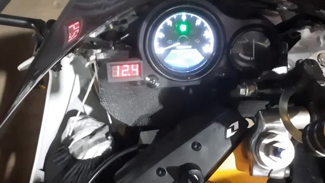 холодный запуск Honda VFR 400R PROARM, 1990 г.