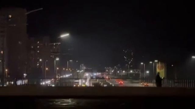 в Киеве пробки после ударов вс рф