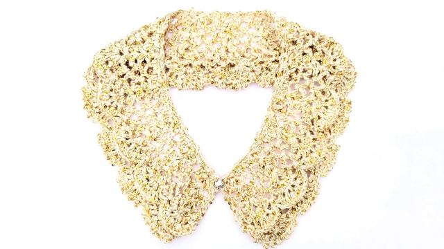 Вязаные воротнички. Кружево #вязать#воротничок#крючком