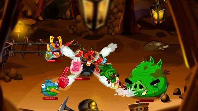Angry Birds Epic Boss Battles — Dungeon: Bottomless Cave