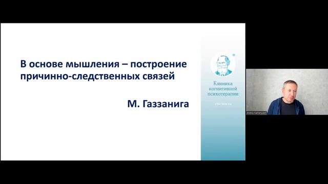«Когнитивная реструктуризация как основа терапевтических изменений? Доказательства?»