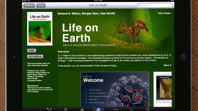 Apple IBooks 2 Textbook Official Presentation