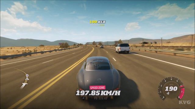 Forza Horizon - Mercedes-Benz 300SL Gullwing Coupe 1954 - Open World Free Roam Gameplay HD