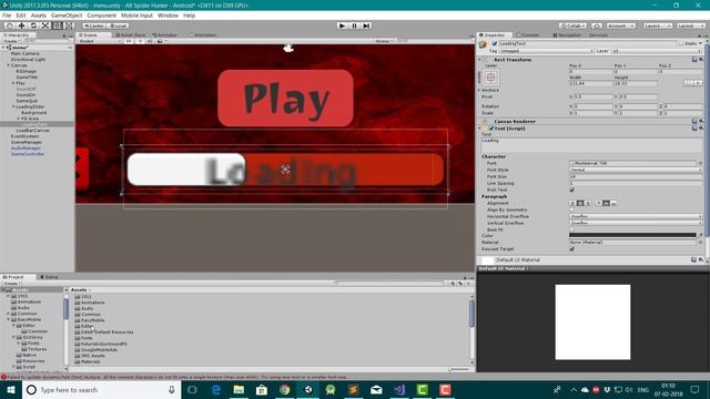 Fix Blurry UI text in Unity and get Crispy text