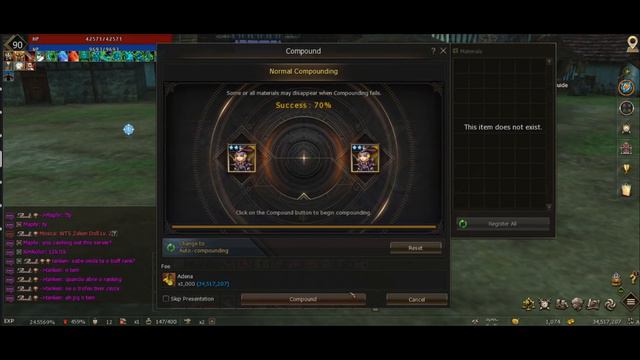 Lineage2 L2 Essence - Aden BlackBird Titan Mosca, Compound Zaken Doll 3