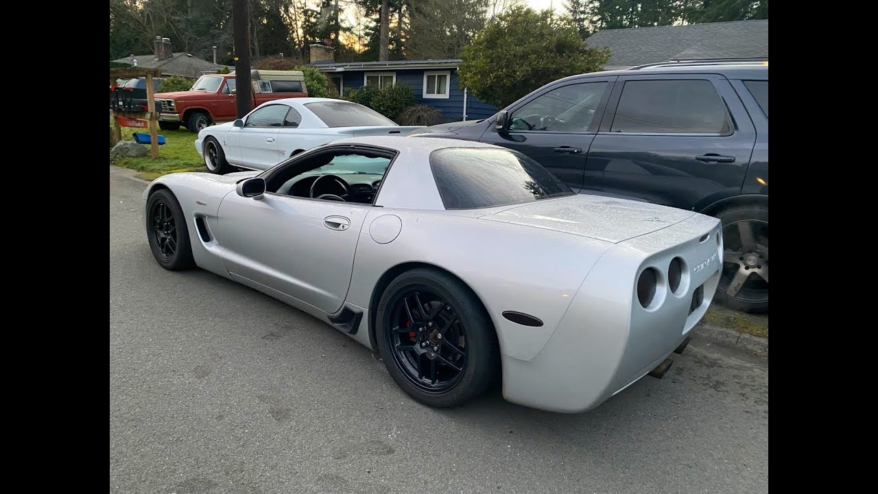 Racing Slicks On 2003 Corvette Z06 C5