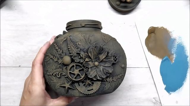 Копилка из кофейной банки | Идея оформления шкатулки