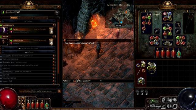 POE: Chat Bug Causing Client Crash.