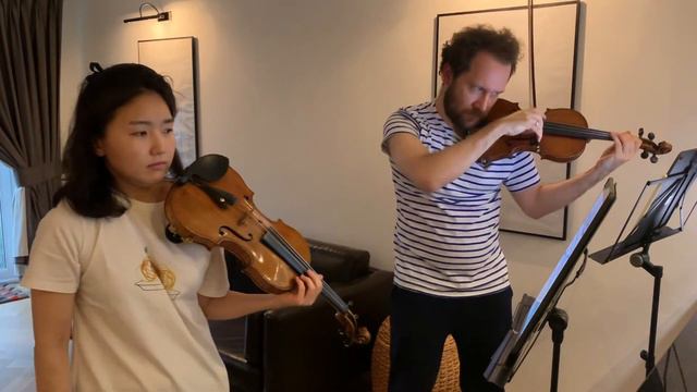 Ysaye Double Sonata In Lockdown Mvt 1