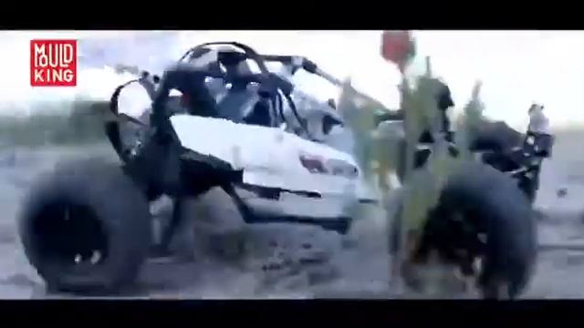 Mould King 18001 Technic Serie PF Buggy 2 Model Building Blocks 394pcs Brick Remote Control MOC-181