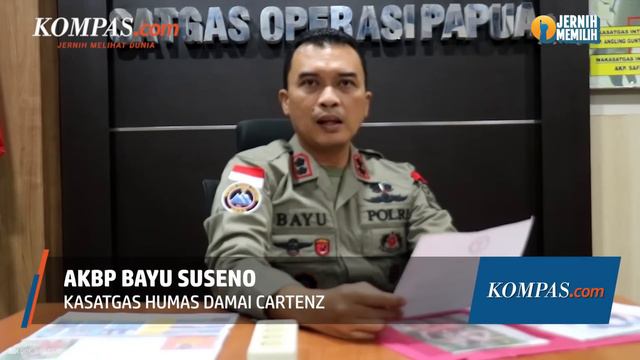 Satgas Damai Cartenz Tangkap Pemasok Senjata KKB