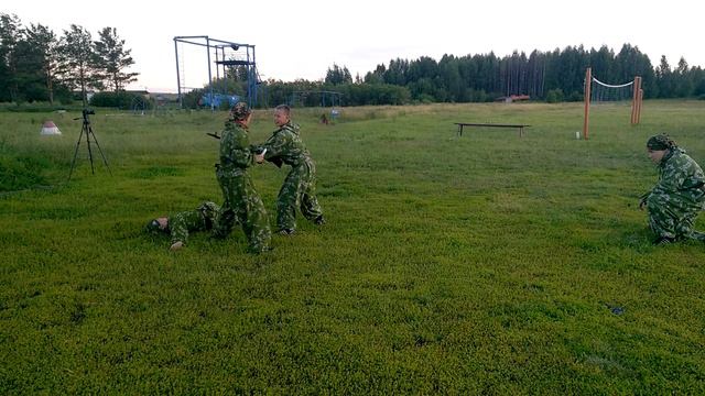 2. Военно - прикладной рукопашный бой. Тренировка 