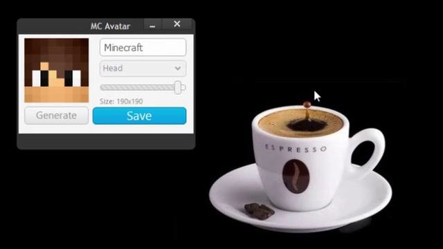 Как создать аватар Minecraft