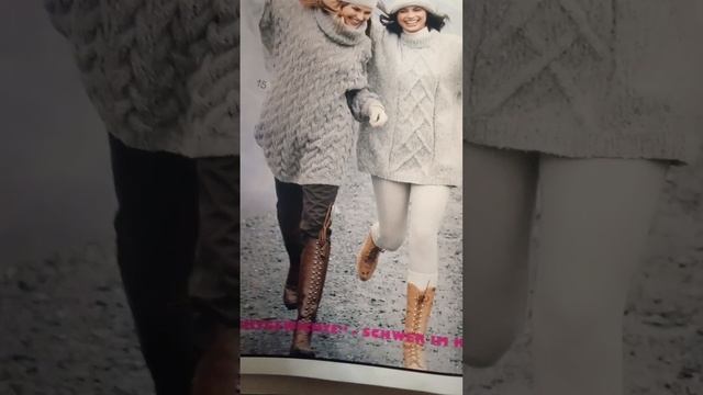 обзор журнала по вязанию Верена 1994, 2001 года#рукоделие#вязание#вязаниеспицами