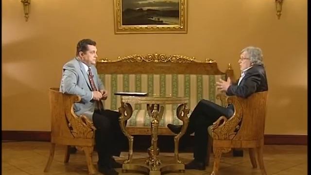 Руководитель Фонда Людвига Нобеля Евгений Лукошков. Интервью корреспонденту российского телевидения