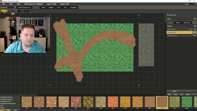 Dungeon Painter Studio - Map Making Tool For Your Roll20 & Fantasy Grounds D&D Game